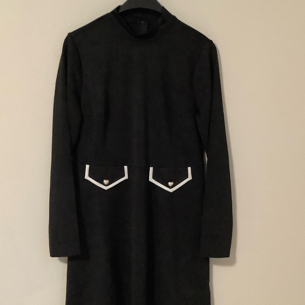 Smak Parlour Black Dress with Vintage Details